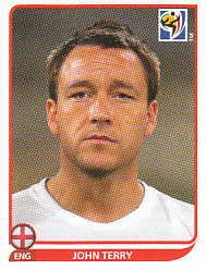 John Terry England samolepka Panini World Cup 2010 #185